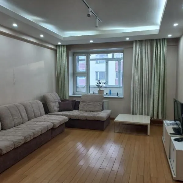 Modern 1-Bedroom Apartment in Convenient Location、ウランバートルのホテル