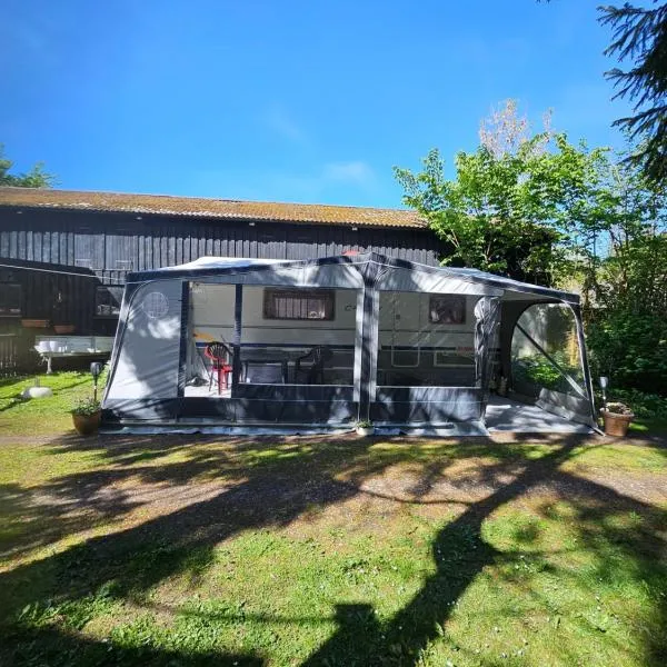 Radbjerg privat camping, hotel Væggerløse városában