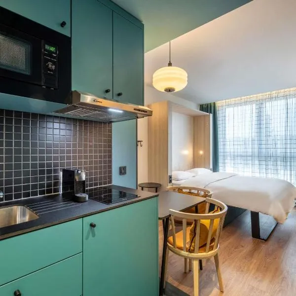 हैम्बर्ग में, होटल Aparthotel Adagio access Hamburg