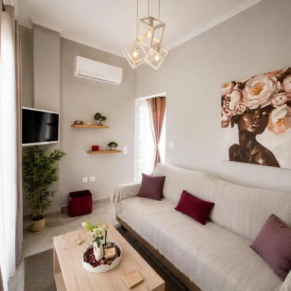 Viesnīca Thelma Apartment - In the Heart of Mytilene pilsētā Mitilini
