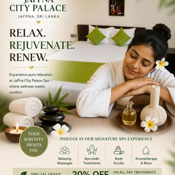 Jaffna City Palace Hotel, hotel em Jaffna
