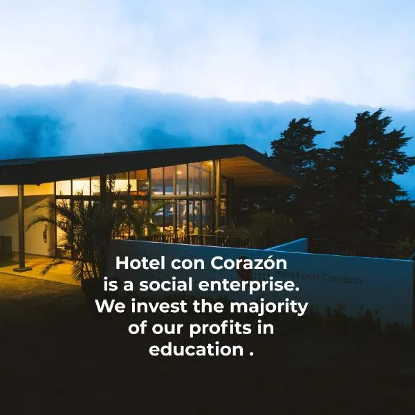 Hotel con Corazon Monteverde, отель в городе Монтеверде