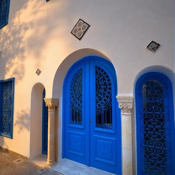 Viesnīca Dar El Nour - Authentic Tunisian Home Steps from the Sea pilsētā Hammāmeta