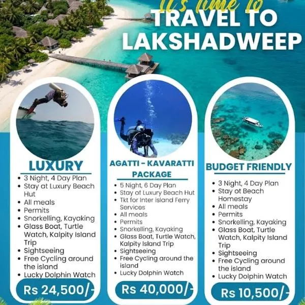 Blu Laguna Homestay โรงแรมในAgatti