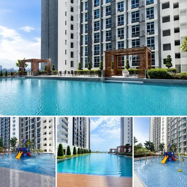 Kajang में, होटल Aki Staycation Self Check in - Wi-Fi, Netflix & Parking