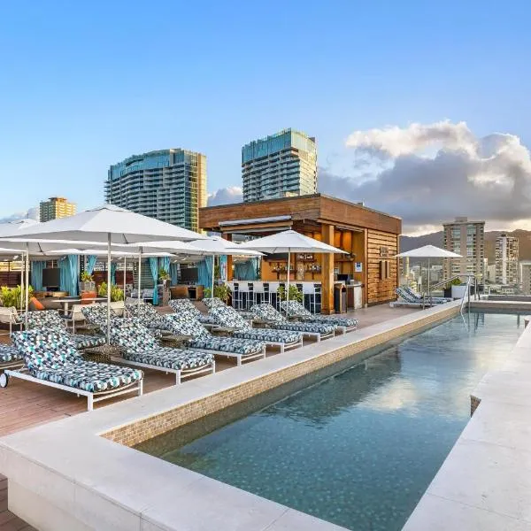 Hilton Grand Vacations Club Hokulani Waikiki Honolulu,檀香山的飯店