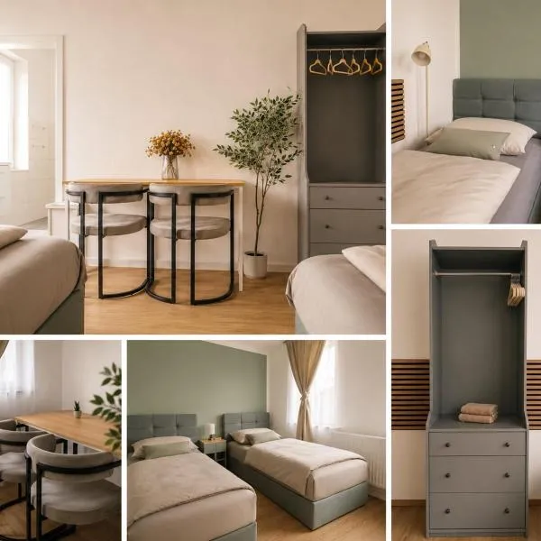 GeBa Bed & Single Rooms-15 min to Leipzig Central Station, хотел в Лайпциг