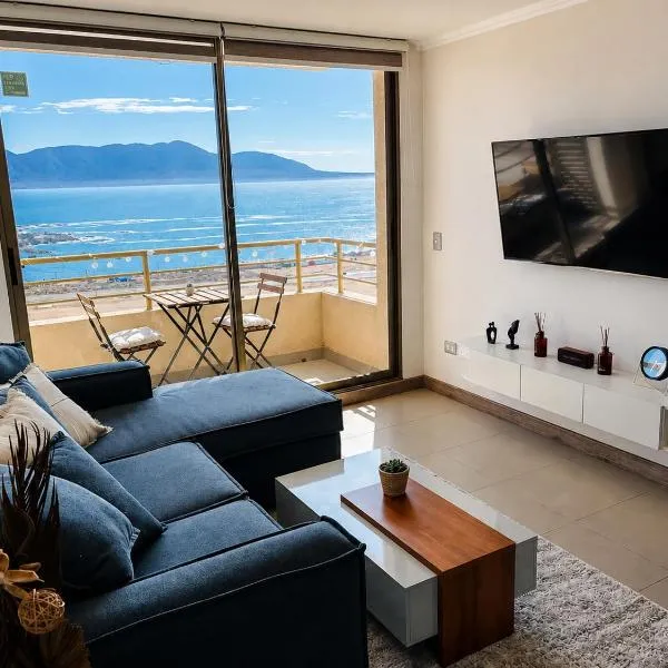 Depto Vista al Mar, Estacionamiento, Check-in Autónomo y Cerca Aeropuerto, hotel en Antofagasta