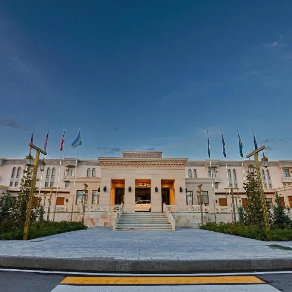 Silk Way Hotel Samarkand by HMG Al-Bukhari Memorial Complex, hotel v destinaci Samarkand