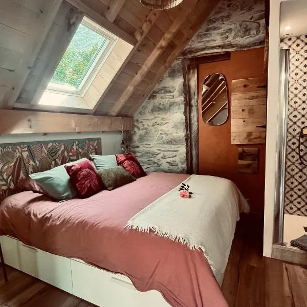 La chambre d'hôtes LaOalamontagne, ξενοδοχείο σε Sazos