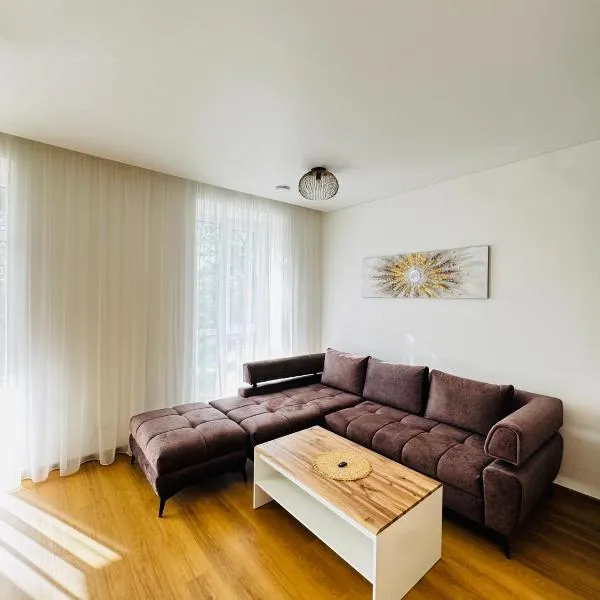 Apartamentai parke, su vaizdu į upę - Šešupės terasos, hotel u gradu Marijampole