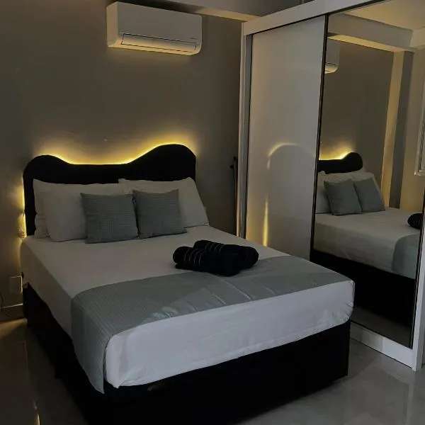 Studio lado Metrô Giovanni Vibra Estádio Morumbi, hotel in São Paulo