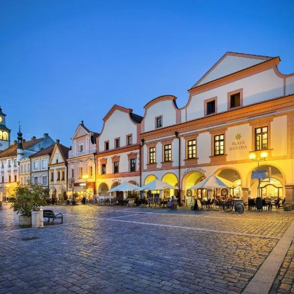 Wellness Hotel Zlatá Hvězda, hotel a Třeboň
