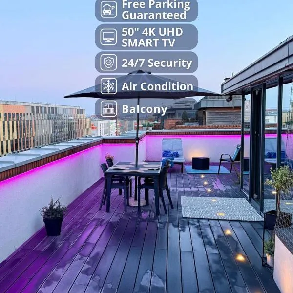 Angel MINT Apartment - FREE PARKING - Balcony, Hotel in Krakau