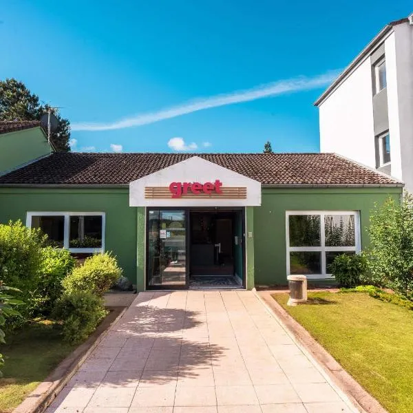 Viesnīca greet Hôtel Montbéliard pilsētā Monbeljāra