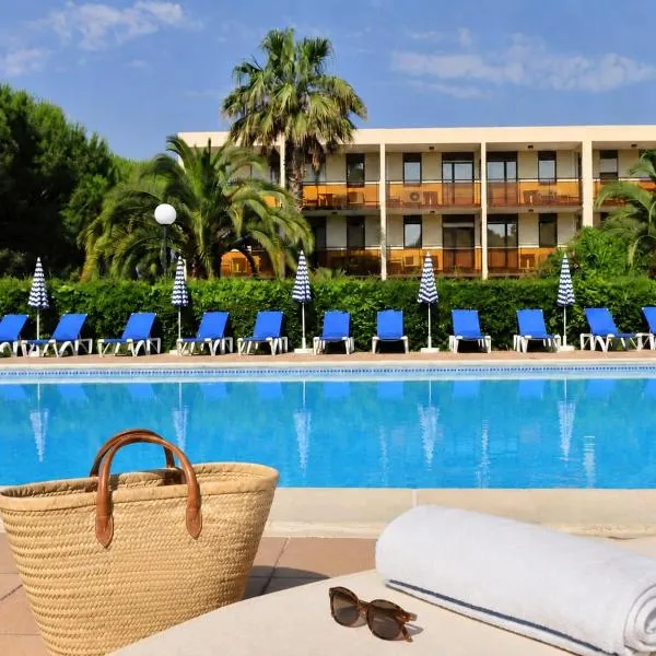 Studio climatisé 4 personnes, piscine, parking sécurisé, hotel Mandelieu-la-Napoule-ban