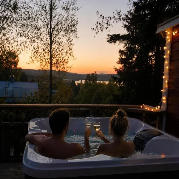 Lila Stuga -private jacuzzi &sauna,High Coast, готель у місті Väja