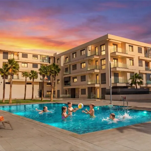 Luxury apartment with pool in Agadir Bay, viešbutis Agadire