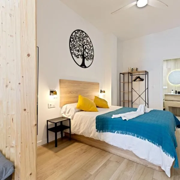 Rojo - Central Apt - Turia Park by Río Turia Apartments, מלון בולנסיה