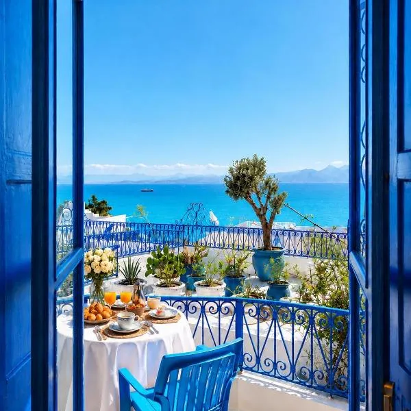 Boundless Blue House - Best View Sidi Bou, hotel v destinácii Sidi Bou Saïd