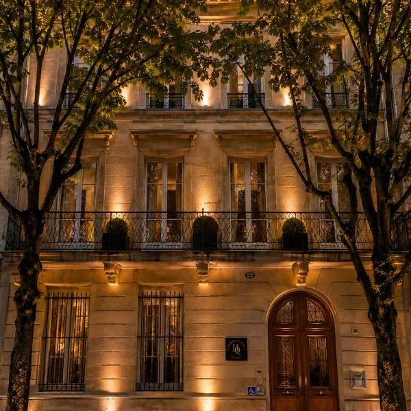 Hotel des Quinconces Bordeaux Centre,位于波尔多的酒店