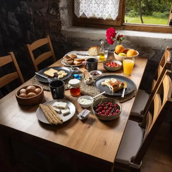 Vérnikon में, होटल PETRASTERO Mountain Retreat-Agrafa Evrytania Greece