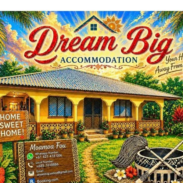 Dream Big Accommodation, hotelli kohteessa Apia