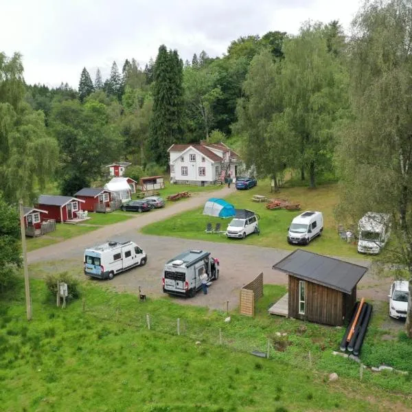 Björsjöås Vildmark - Rooms and small camping cabin close to nature, hotel v destinácii Olofstorp
