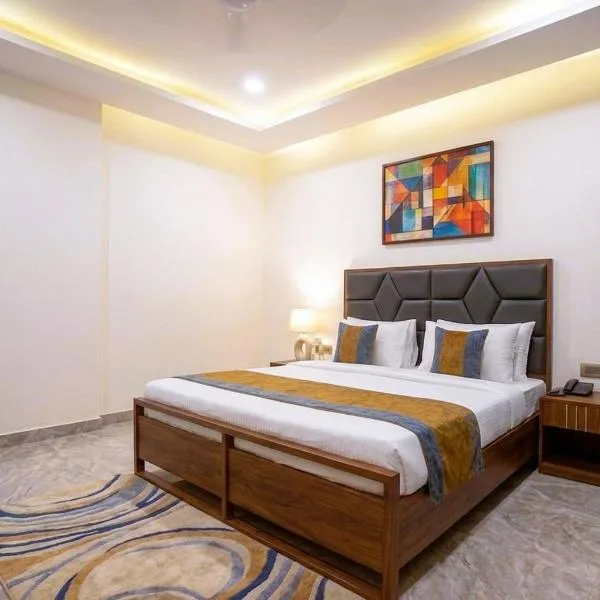 Hotel Nexus Cyber Hub Near Rapid Metro & Ambience Mall, hotel a Gurgaon