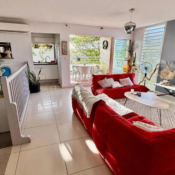 Duplex Riviera Caraïbes proche plage et Casino, hotel v destinaci Le Gosier