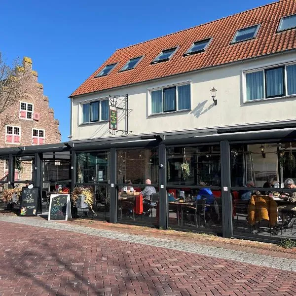 Hotel Café Restaurant "De Kroon", inclusief ontbijt, hotel in Wissenkerke
