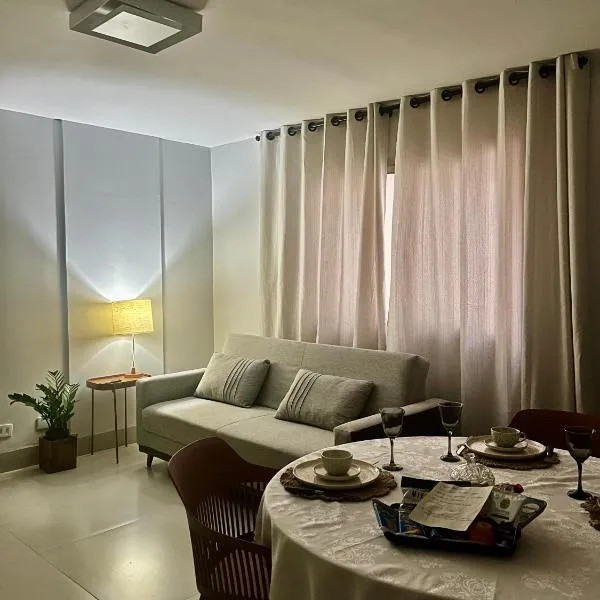 Flat Aconchego a 50m do Lago das Rosas, viešbutis mieste Gojanija