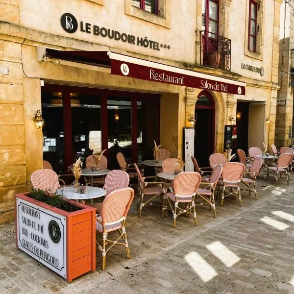 Logis Hôtel Le Boudoir, hotel di Belves