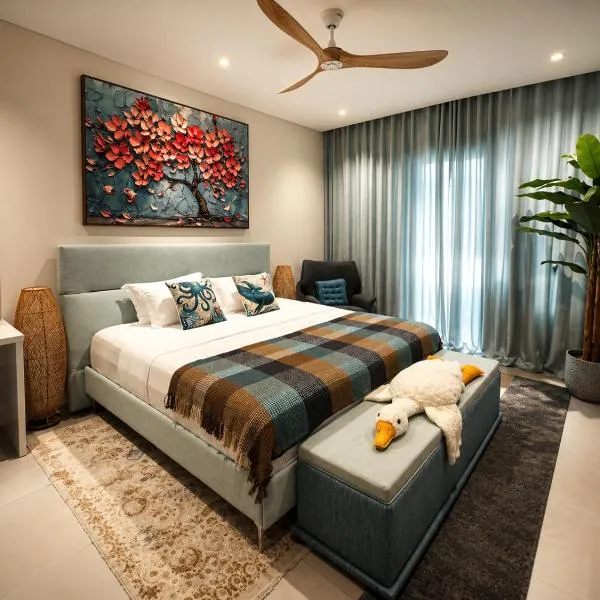 Mauritius Rooms - Luxury Beachside Aparthotel Penthouse, מלון בגרנד באייה