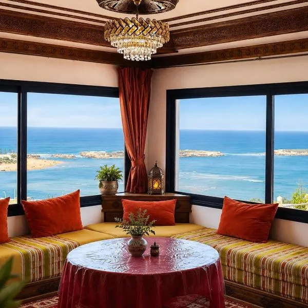 Le grand château Vue sur Mer uniquement les familles, hotel din Oualidia