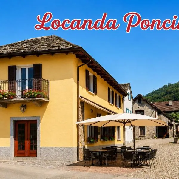 Locanda Poncini, hotel em Maggia