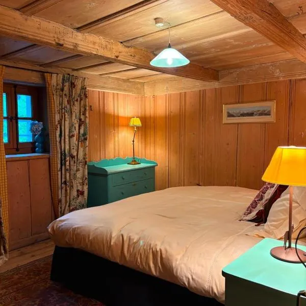 Chalet de montagne sur le TMB – hotel w mieście La Fouly