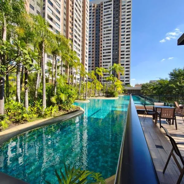 Piscine Statio Resort Brás, hotel in São Paulo
