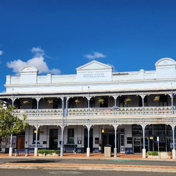 Hotel Cecil Wondai, hotelli kohteessa Wondai
