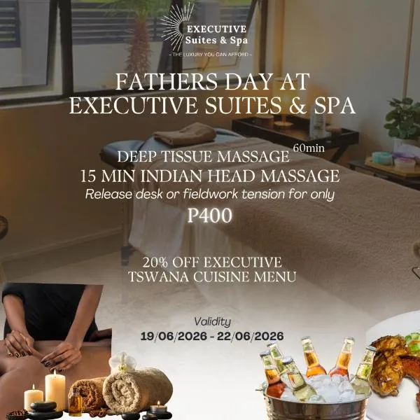 Executive Suites and Spa, ξενοδοχείο σε Letlhakawe