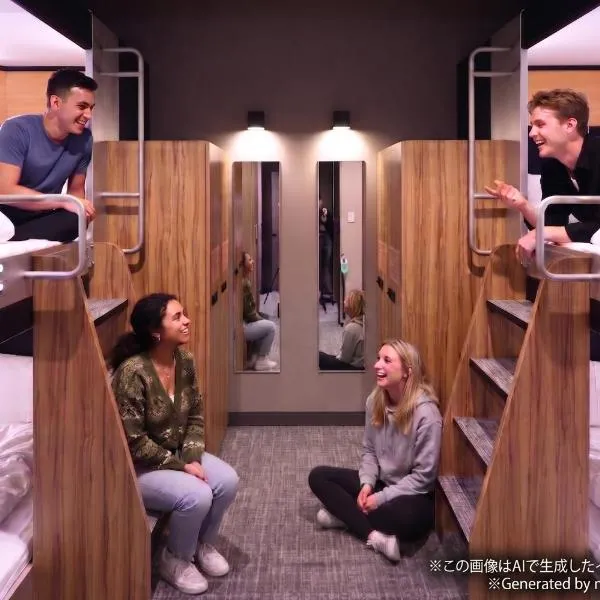 global cabin Yokohama Chinatown, готель у місті Йокогама