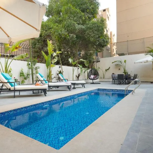 Cozy & Elegant stay -88 by Spacey #76, hotel Kairóban