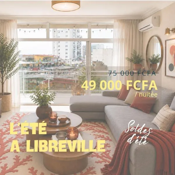 En Caze London - Appartement 2 chambres - Centre-ville Libreville, hotel Libreville-ben