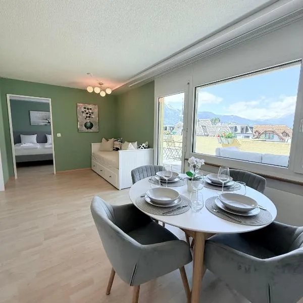 Cozy Swiss Apartment - City & Mountain view, Hotel in Interlaken