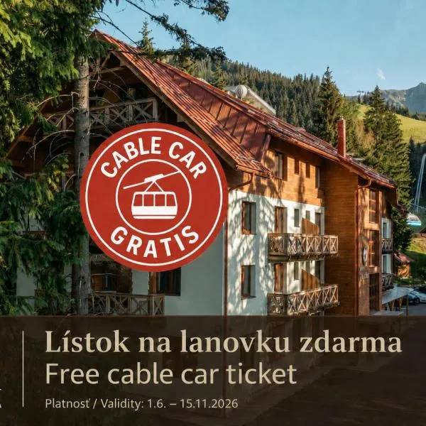 Hotel Jasná, hotel v Demänovské dolině