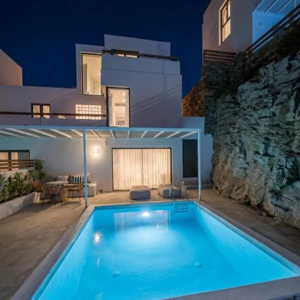 MARPESSA Boutique Villa Tinos,位于圣罗曼诺斯的酒店