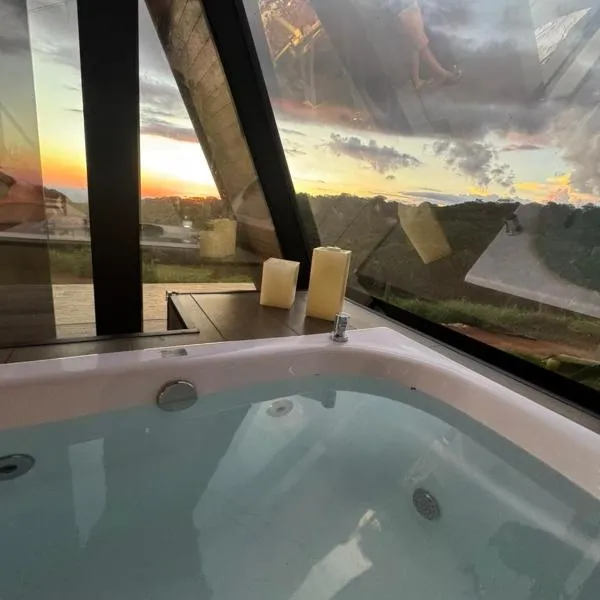 Chalé Cabana Morro dos Ventos, hotell sihtkohas Chapada dos Guimarães