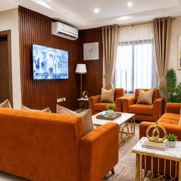 طيبة للشقق الفاخرةTaiba Luxury Apartments - 3 Bedrooms, 5 mins to Haram!, хотел в Медина