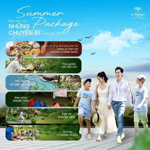 Le Palmier Long An Boutique Resort - Free Outdoor Cinema, ξενοδοχείο σε Ấp Kế Mỹ