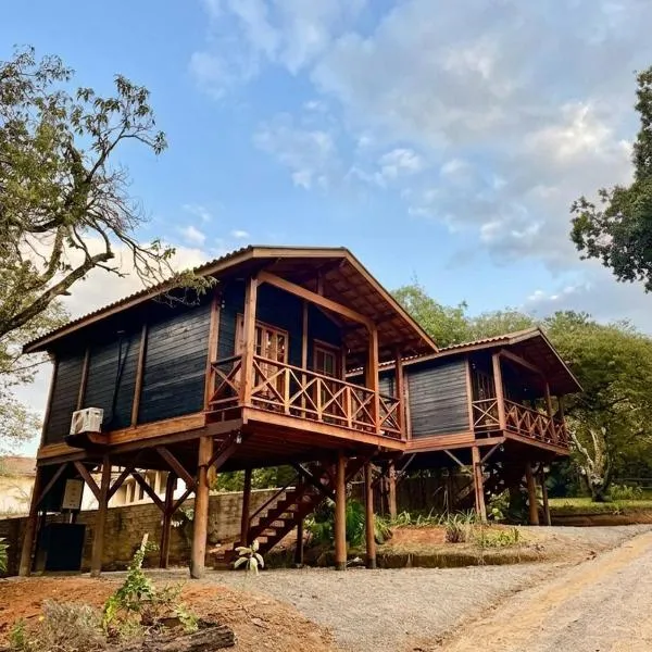 Cinque chalé, hotel em São Roque